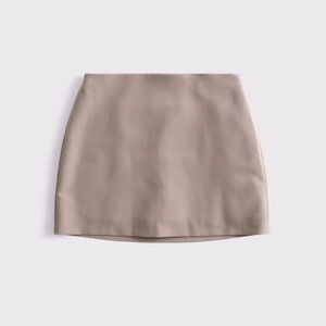 Abercrombie & Fitch Tan Mini Skort